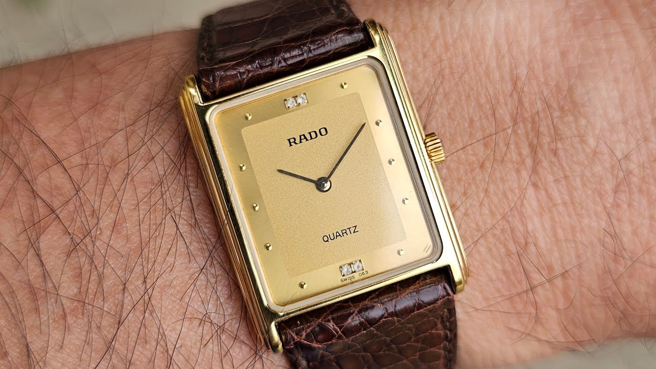 (Đã bay) Rado tank vintage cọc kim cương tuyệt đẹp zin đét