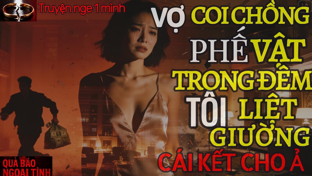 Vợ Coi Thường Chồng Tàn Phế, Đem Tiền Cho Trai Và Kết Cục Bi Thảm