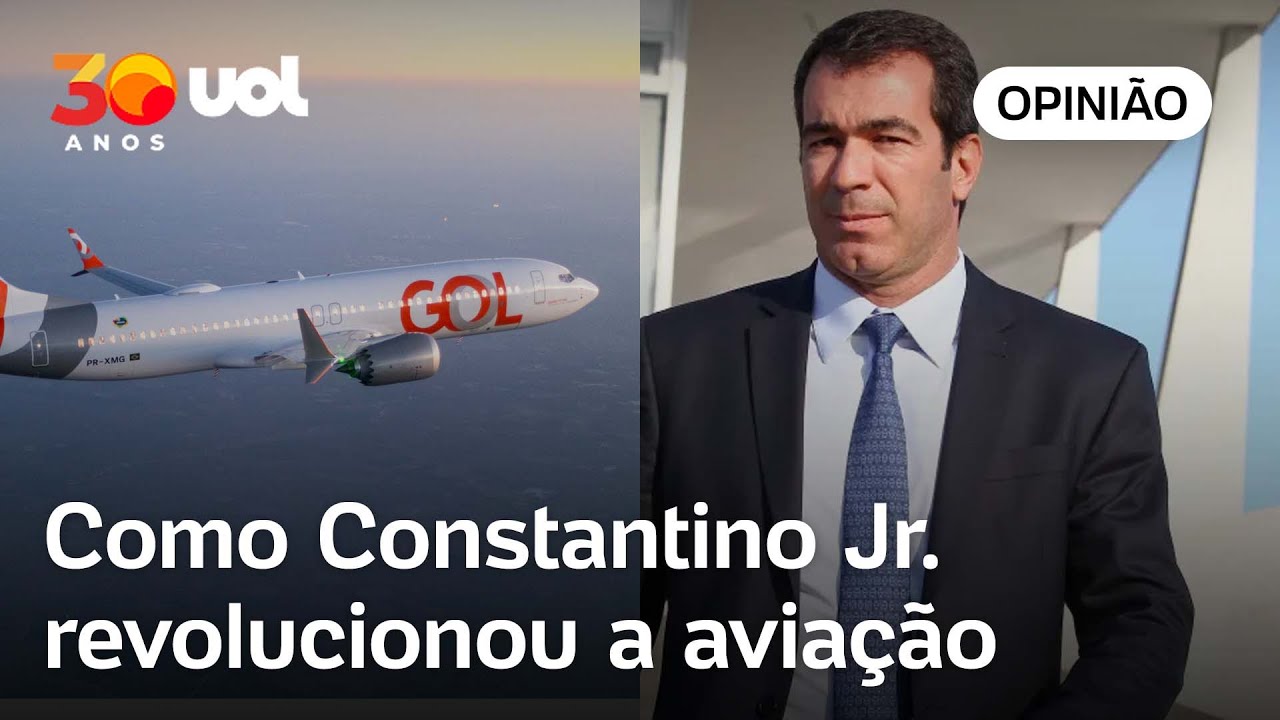 'Tenho gosto por aventuras': Como Constantino Jr. revolucionou a aviação