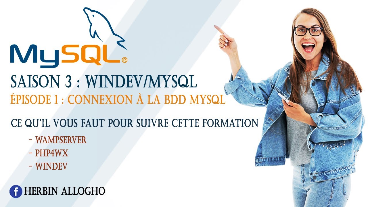 📽 WinDev MySQL (ep1) - Connexion à une BDD MySQL, génération du script SQL