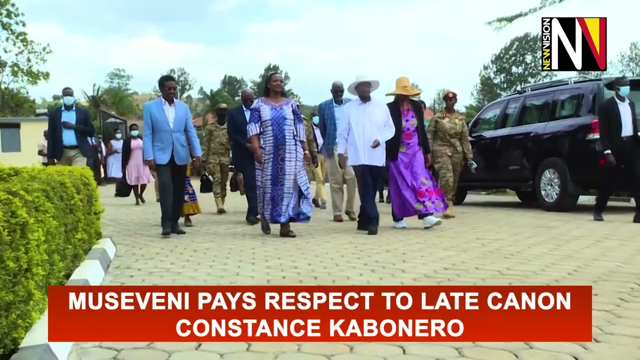 Museveni pays respect to late Canon Constance Kabonero
