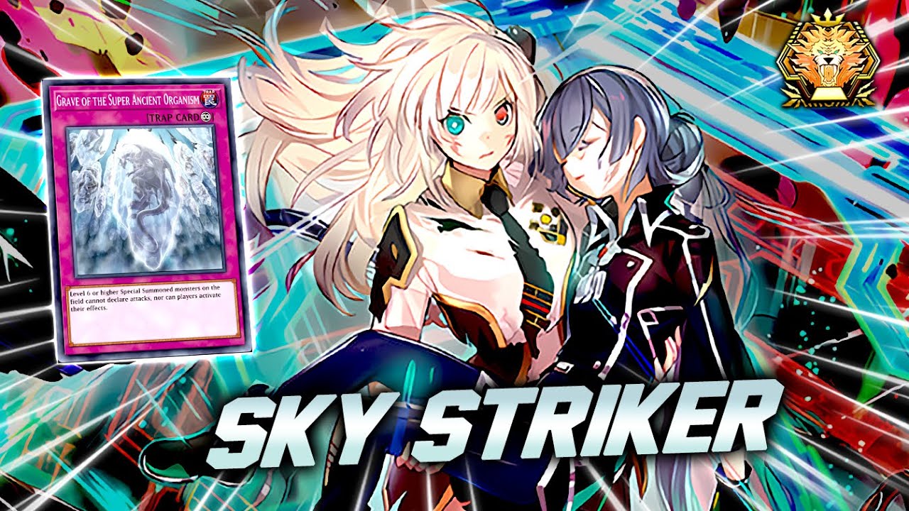 BEST ROGUE DECK!! ANTI META SKY STRIKER INTO MASTER RANK | Yu-Gi-Oh! Master Duel