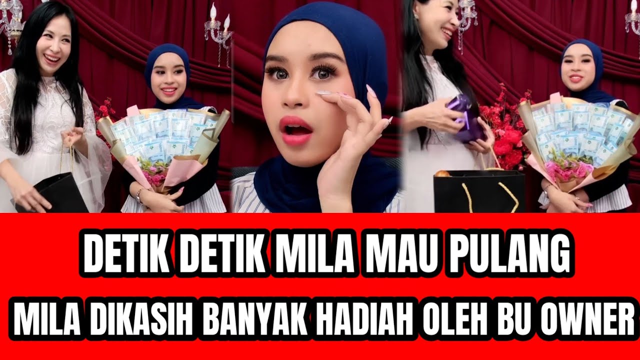 LIVE DETIK TERAKHIR MILA MAU PULANG LUCU DAN GEMES BANGET