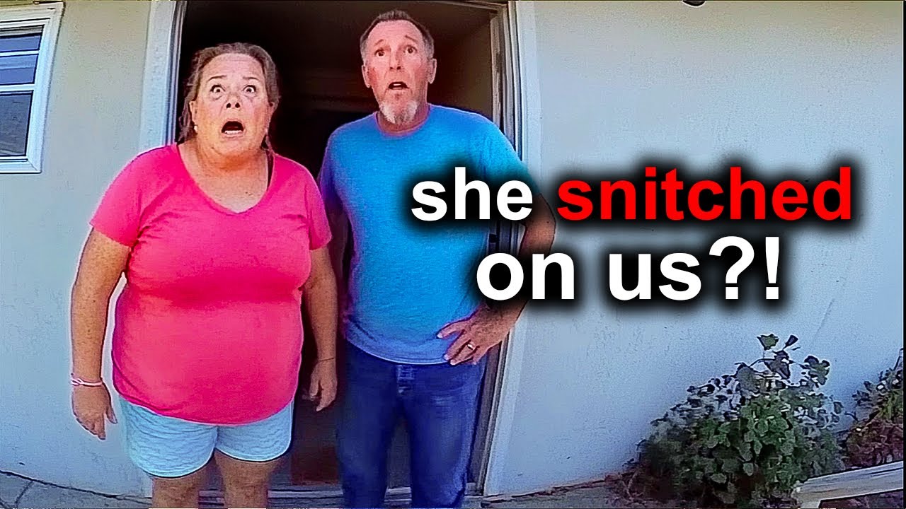 When Abusive Parents Get Surprised On Their Doorstep By Cops