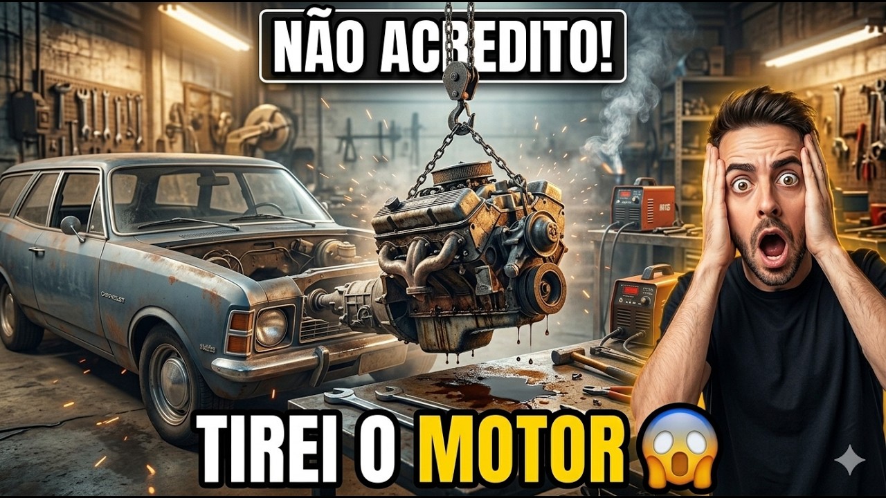 Dói, Mas é Preciso… Tirando o Motor da Judit (Caravan 1976)