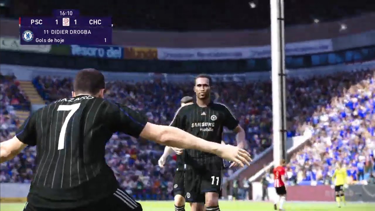 PES 21 Copa Clássica , Chelsea X PSV , terceira rodada , Konami pra variar judiando de mim