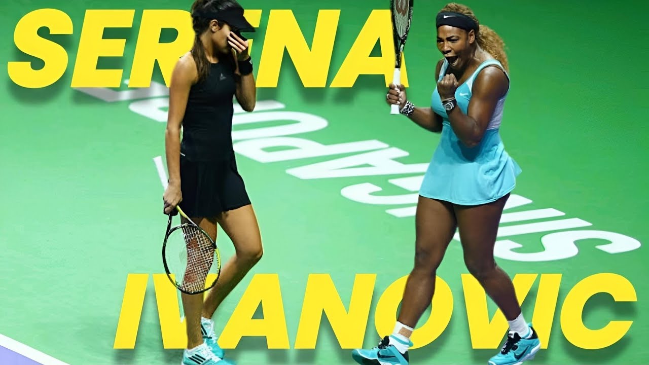 One Sided But Great Matchups - Serena Williams vs Ana Ivanovic | SERENA WILLIAMS FANS