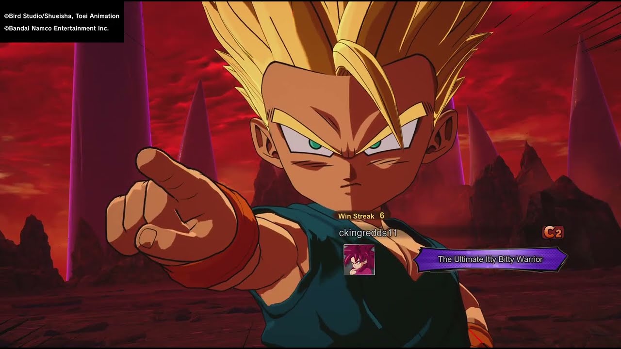 DRAGON BALL: Sparking! ZERO Kid Trunks Rank