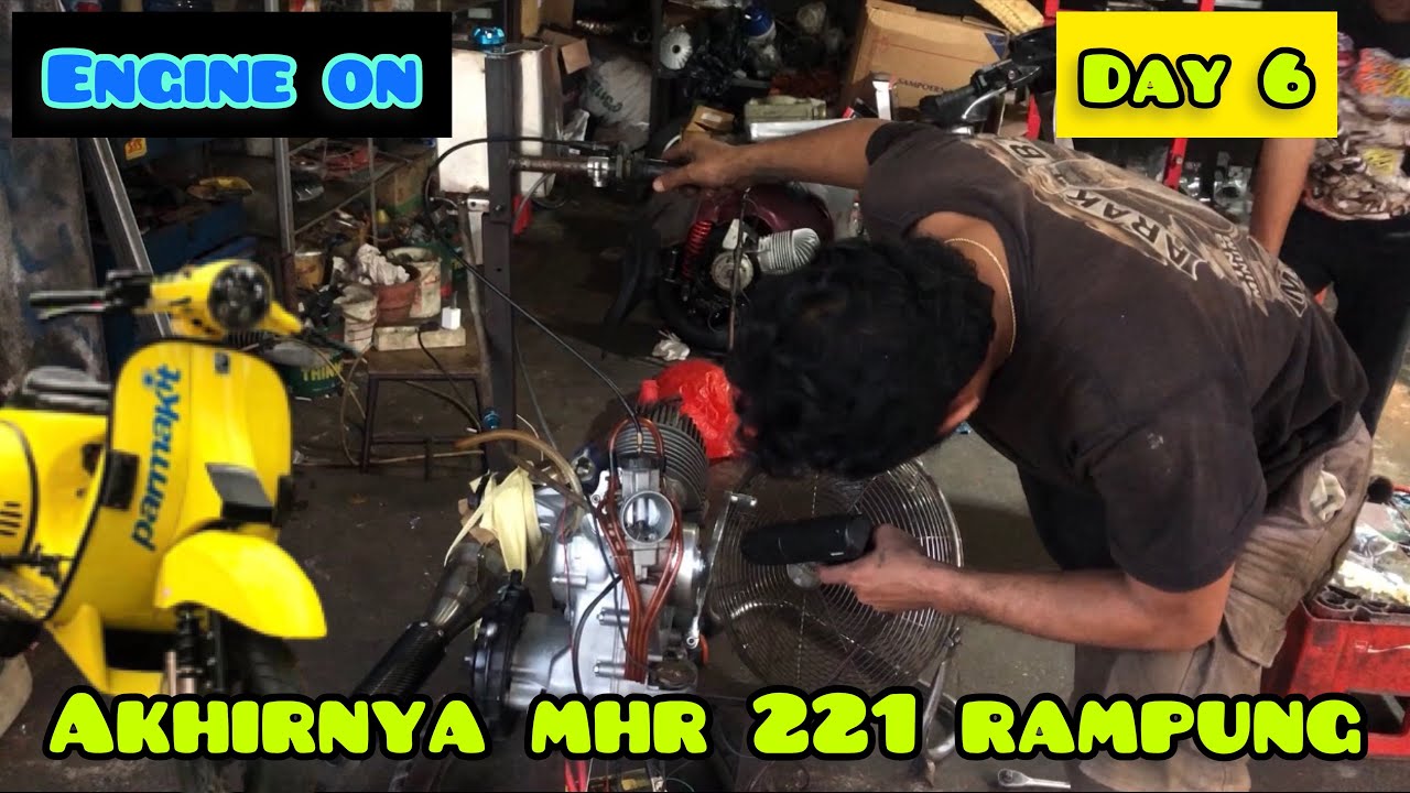 VESPA PX MHR 221 ADMIN 4 SPEED SUDAH BISA PLINTIS GASS ❗️❗️