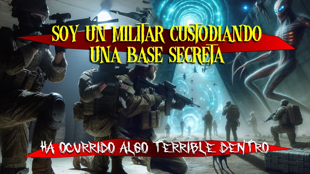 Soy un militar custodiando una base secreta. Ha ocurrido algo terrible dentro.