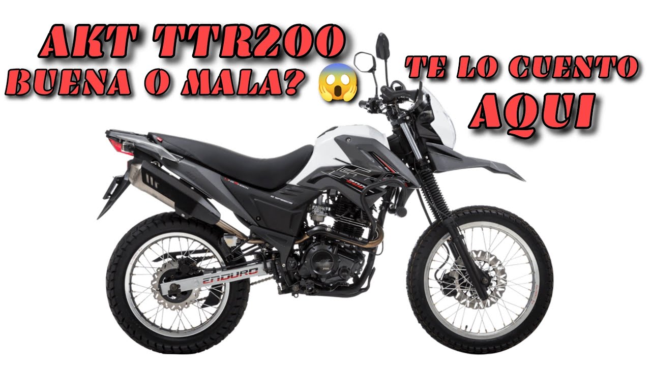 AKT TTR 200 Una Moto Buena o Mala? Aqu&iacute; te lo digo 😱