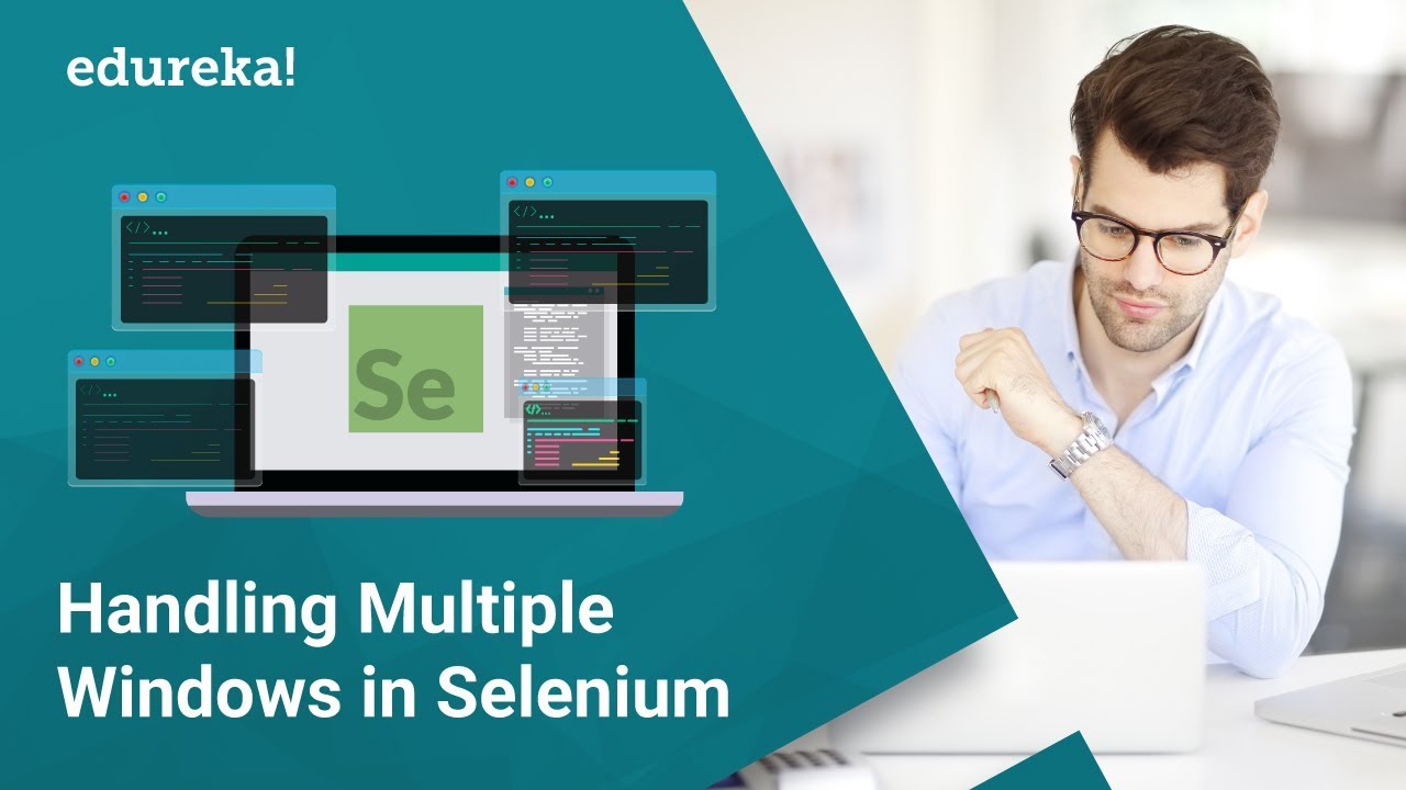 How to Handle Multiple Windows in Selenium Webdriver | Selenium Certification Training | Edureka