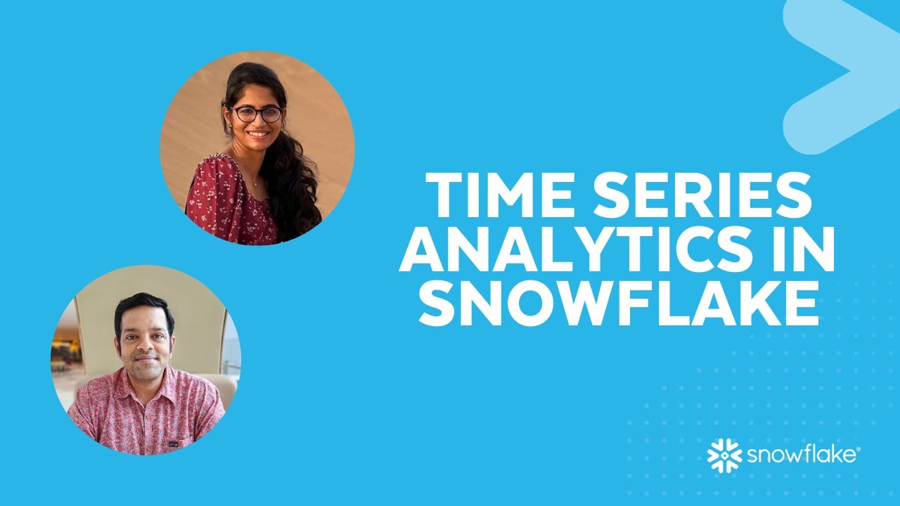 [LIVE] Time Series Analytics in Snowflake
