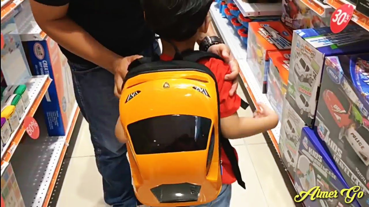 DRAMA ALMER PENGEN BELI TAS DI TOKO MAINAN | ALMER GO