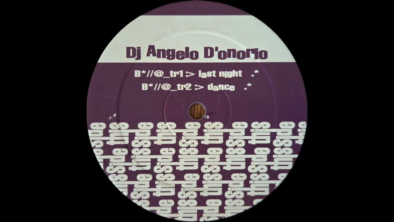 Angelo D'Onorio - Last Night [Imbak Holland]