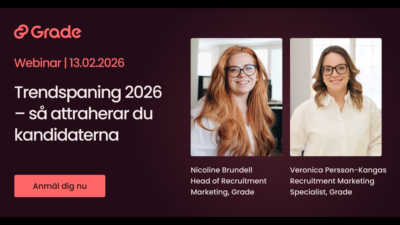 Webinar: Så attraherar du kandidaterna 2026