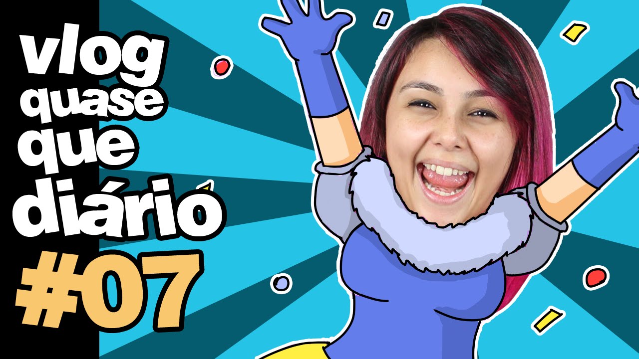Vlog quase Diário - Festa a FANTASIA