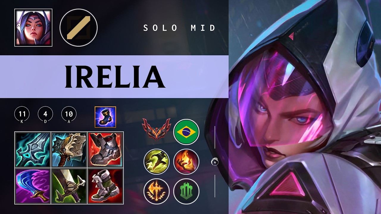 Irelia Mid vs Viktor - BR Grandmaster Patch 26.03