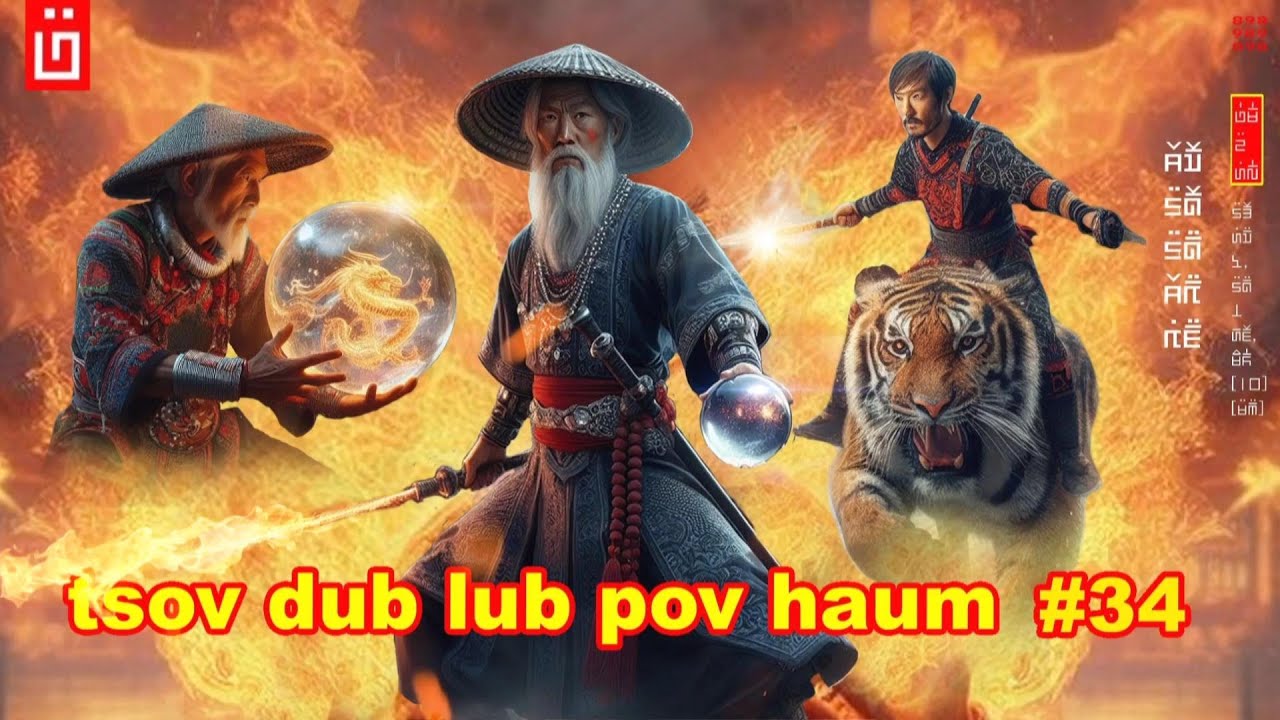 dab hais hmoob - tsov dub lub pov haum EP.34 vam kav lij raws caum pov haum.