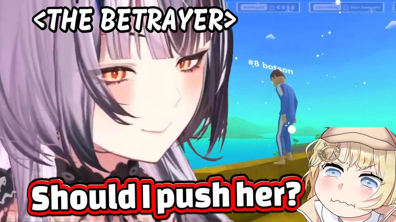 Shiori Let her Intrusive Thoughts Win and Pushed Ame Off The Edge... 【HololiveEN】