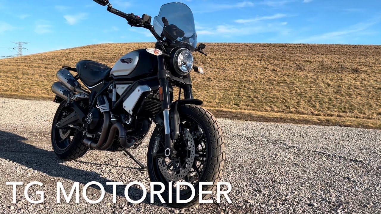 Обзор TG MotoRider Ducati Scrambler 1100. Мощный двигатель, универсальность как на дороге, так и ...