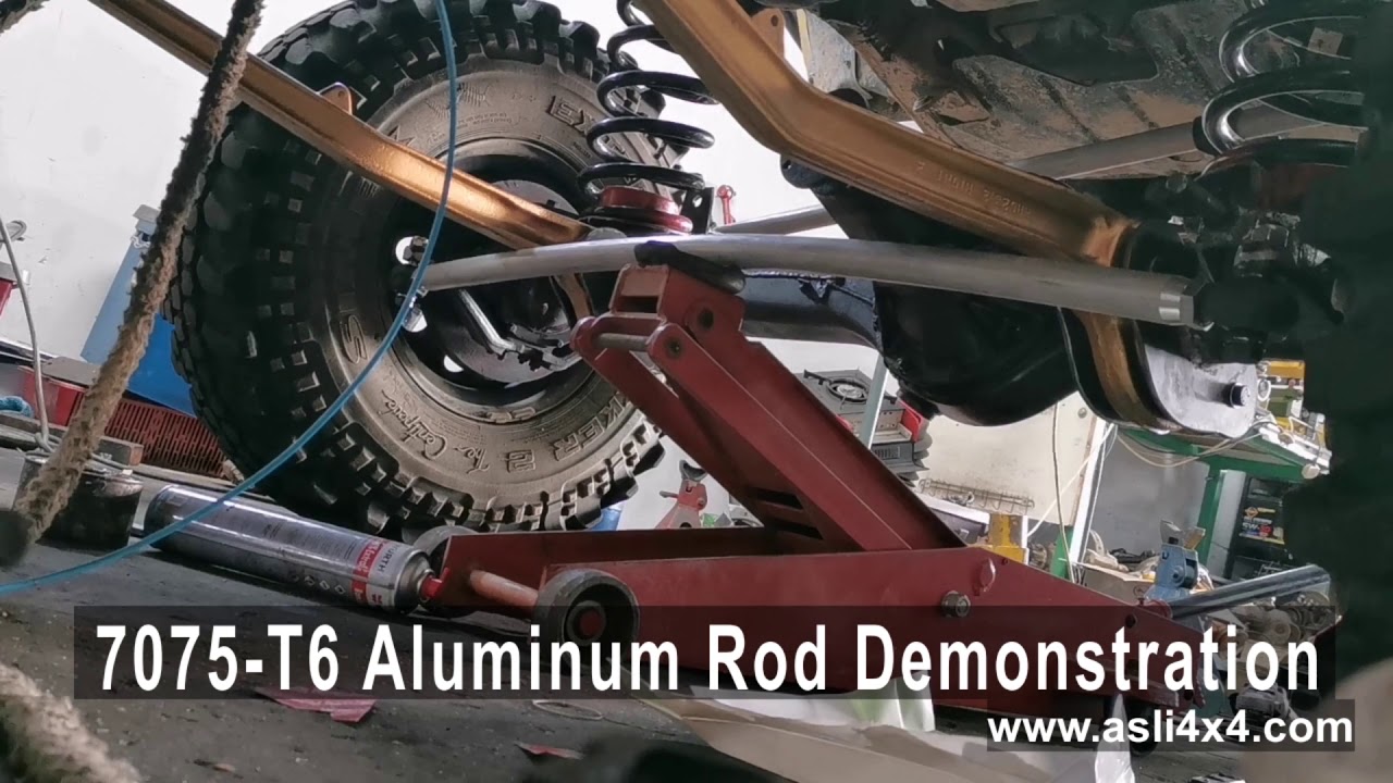 7075 T6 Aluminum Rod Demostration