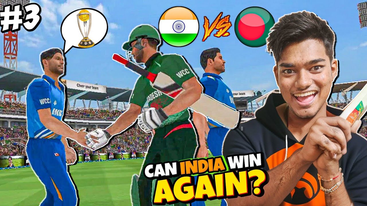 Can INDIA Maintain Its WINNING STREAK ??? - WCC2 WORLDCUP 🌍🏆 #3