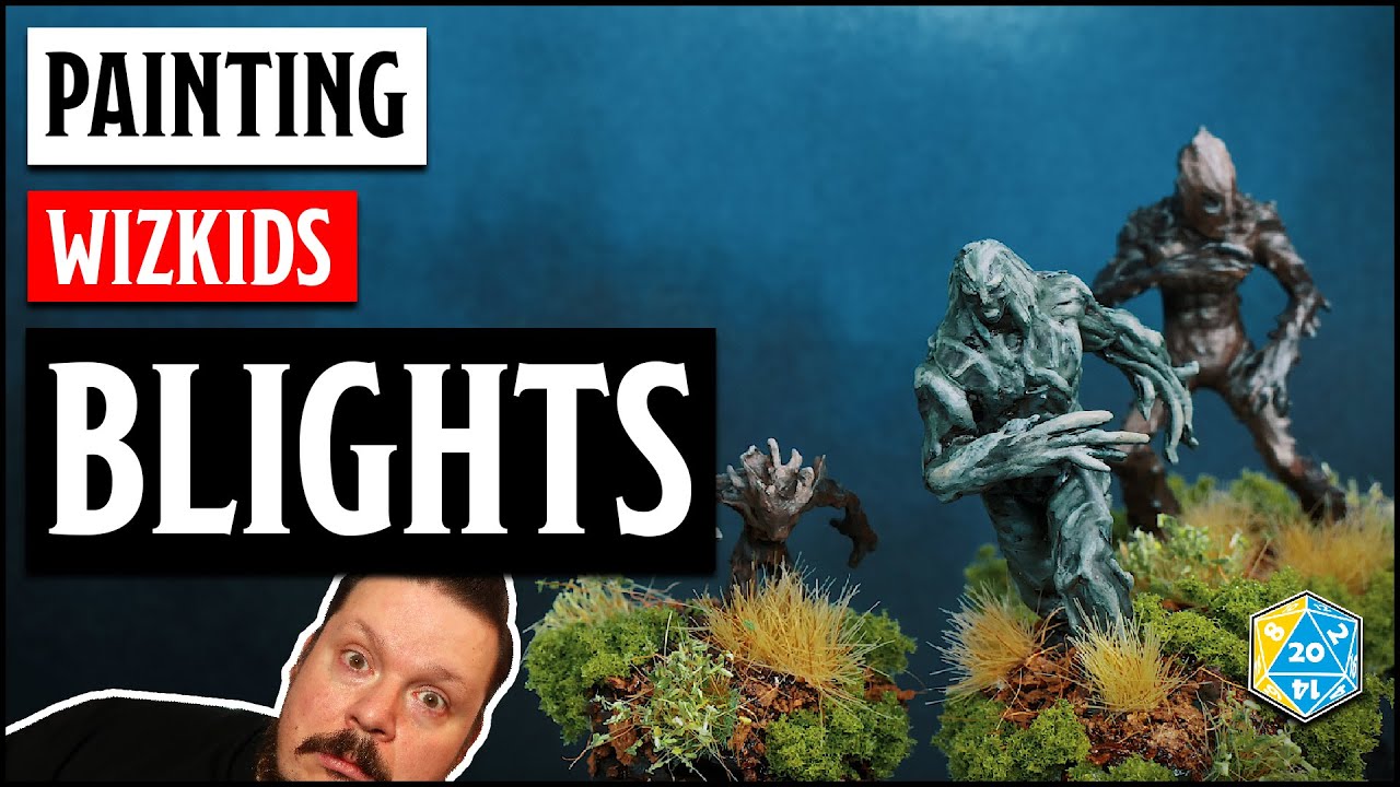 How to paint Blights | Nolzur's Marvelous Miniatures/Wizkids | Boxes of Shame