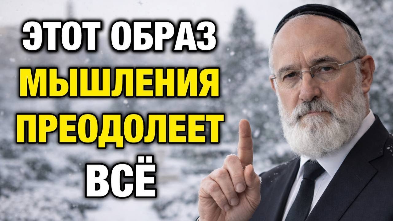 Как развить мышление, способное победить ЛЮБУЮ трудность | Еврейская мудрость