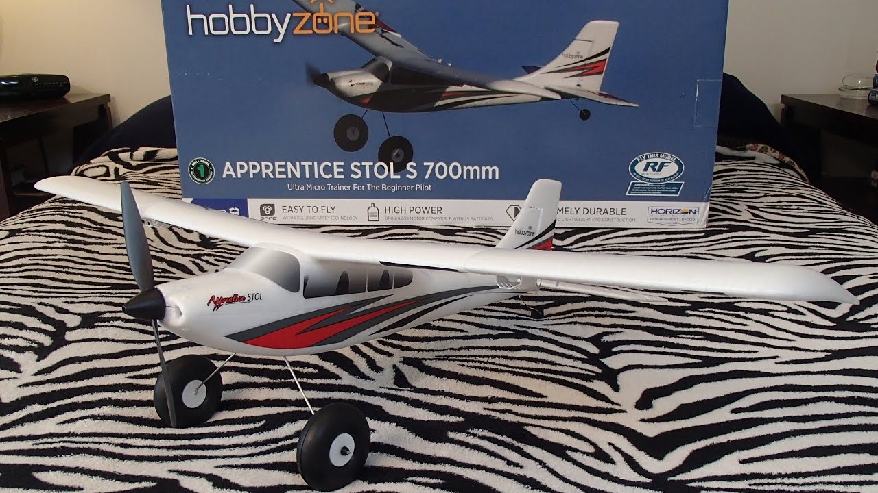 HobbyZone Apprentice STOL S 700mm BNF Basic w/ SAFE - UNBOXING!