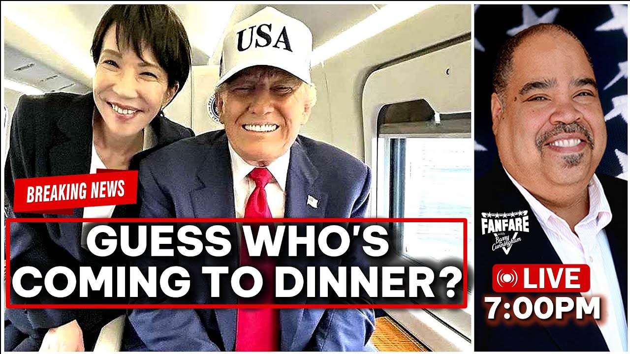 LIVE TONIGHT: President Trump Hosts A Dinner With Prime Minister of Japan Takaichi