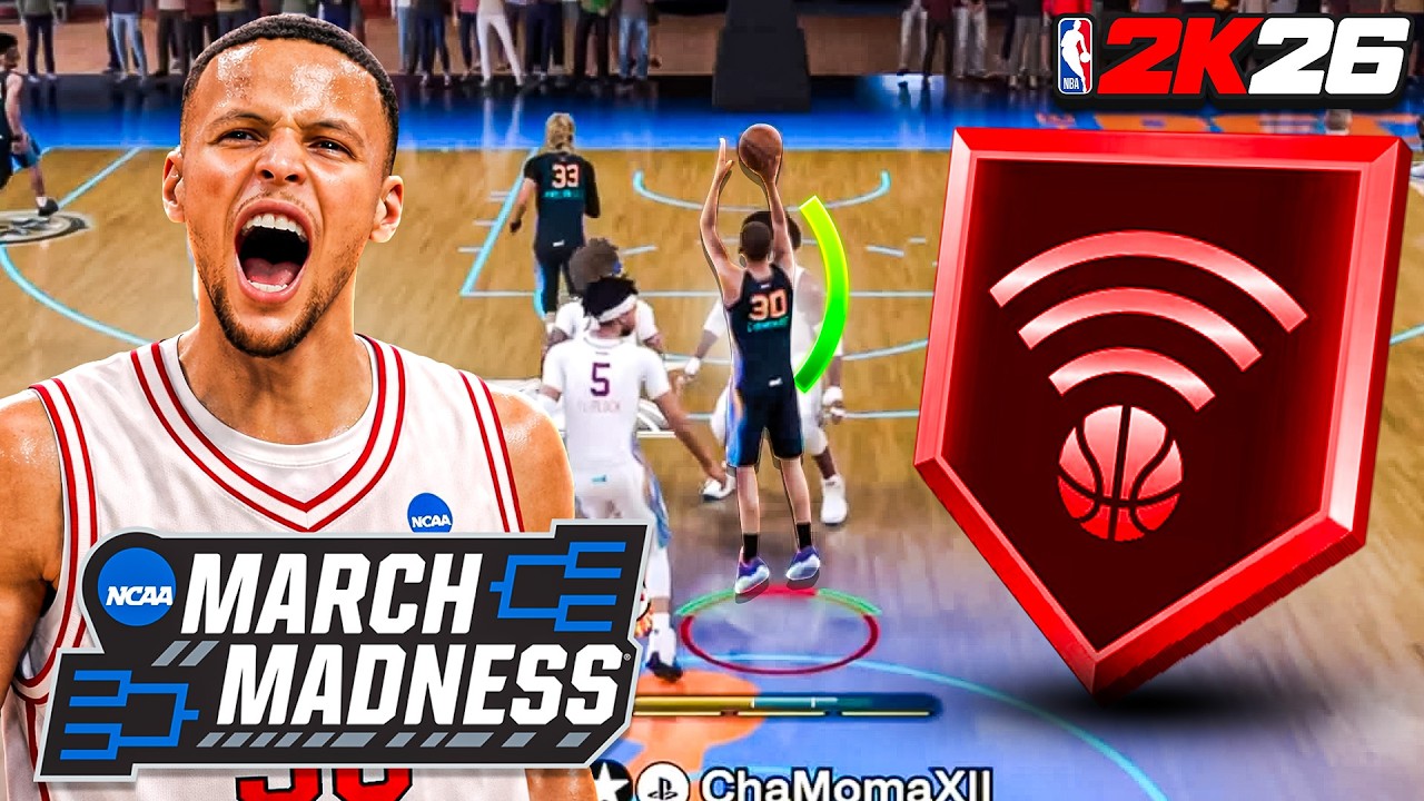 DAVIDSON STEPH CURRY BUILD is UNSTOPPABLE MENACE on NBA 2K26!