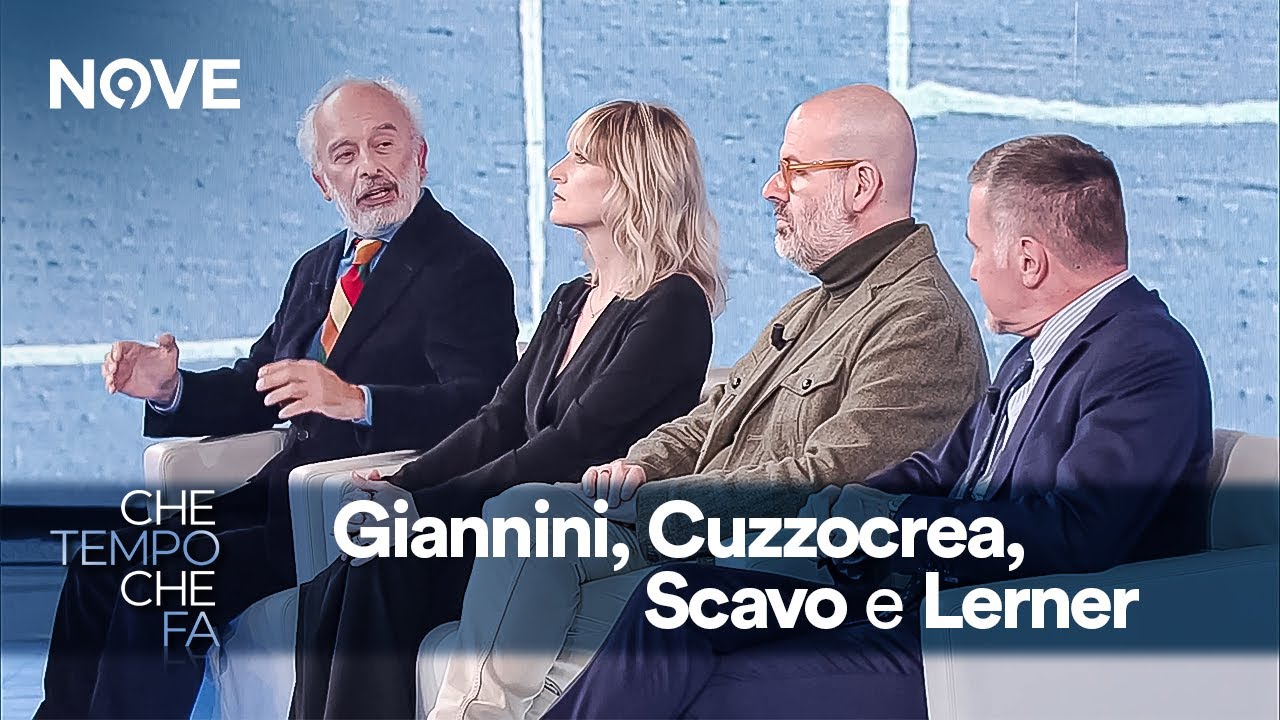 L'attualit&agrave; con Giannini, Sala, Scavo e Gad Lerner | Che tempo che fa