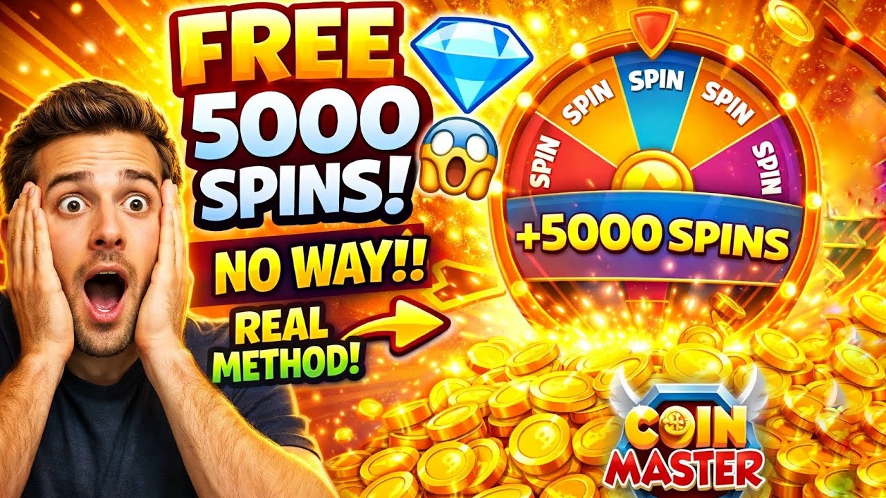 How I Get 5000+ Free Spins Daily in Coin Master (Legit!)
