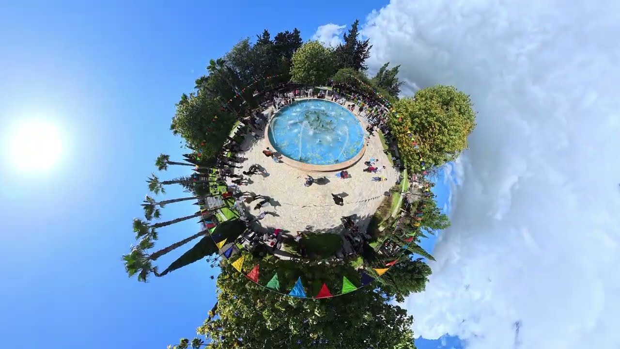 Festival vlog in my village in Cyprus 8K INSTA 360 CAMERA