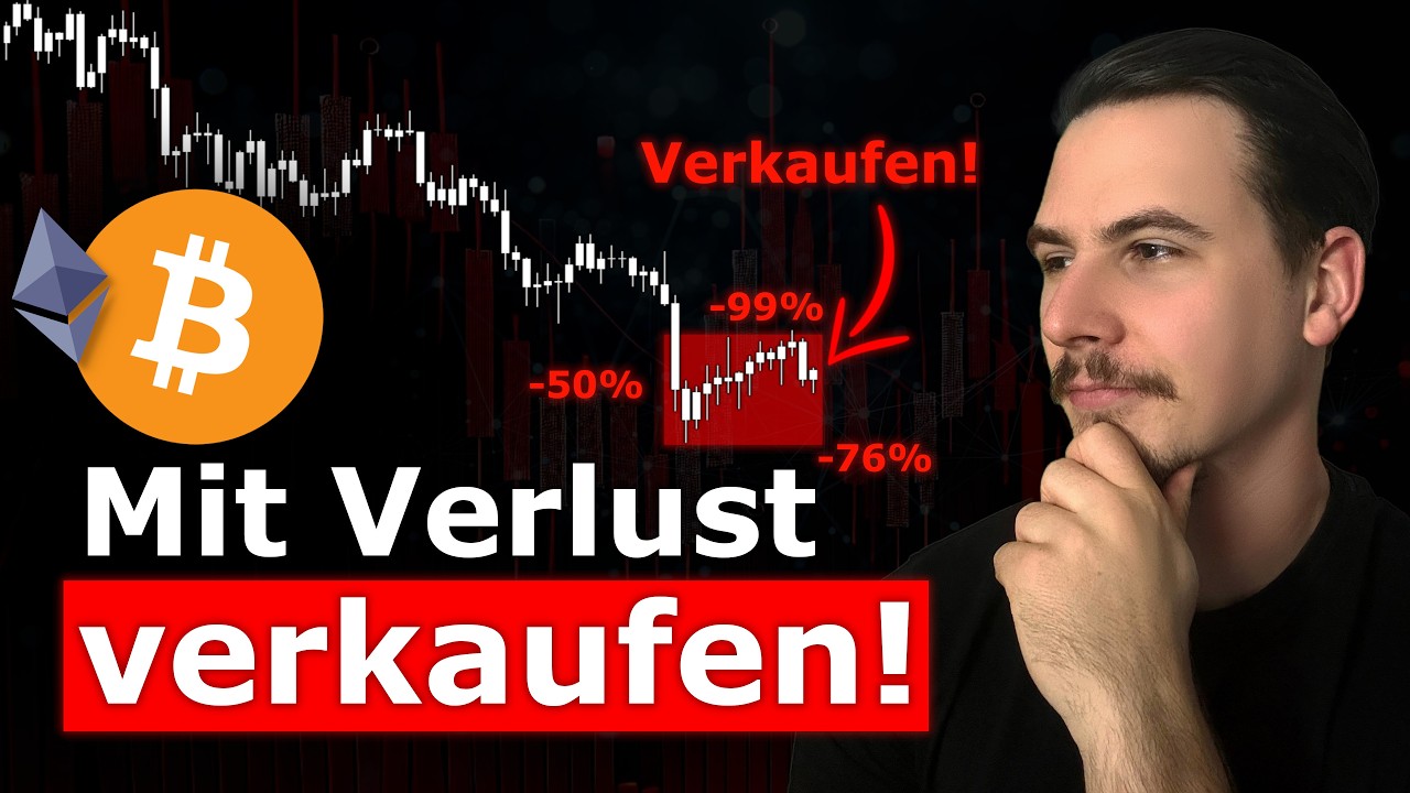 Krypto: Deshalb solltest Du mit Verlust VERKAUFEN!