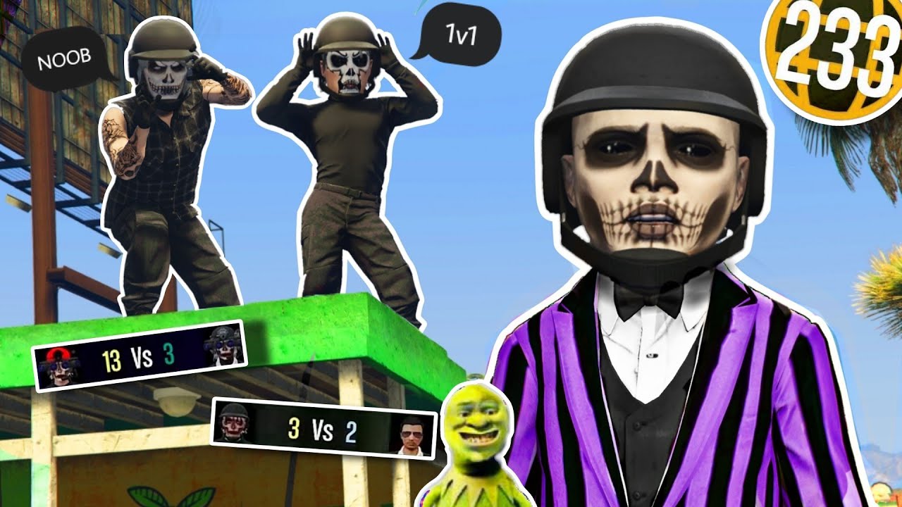 Niño GRIFFER Me Ataca Sin Saber Que Soy PRO PLAYER🥵(GTA 5 ONLINE)