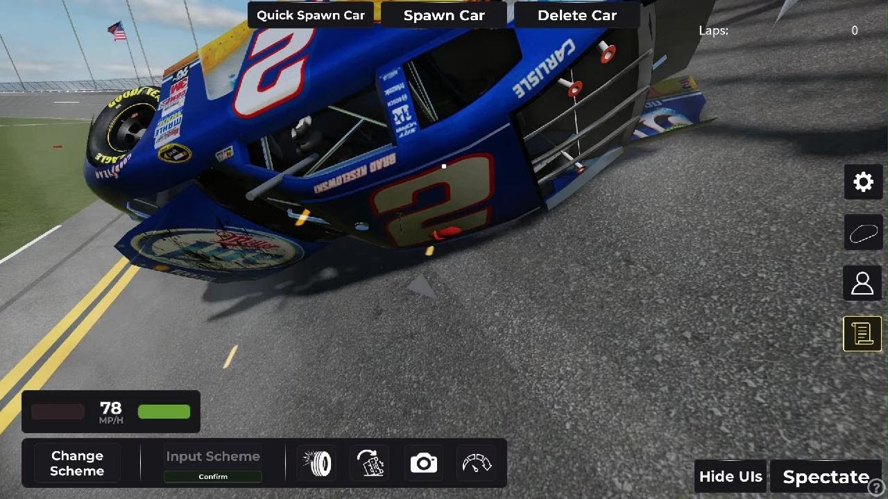 Roblox. Bad NASCAR. Racing.