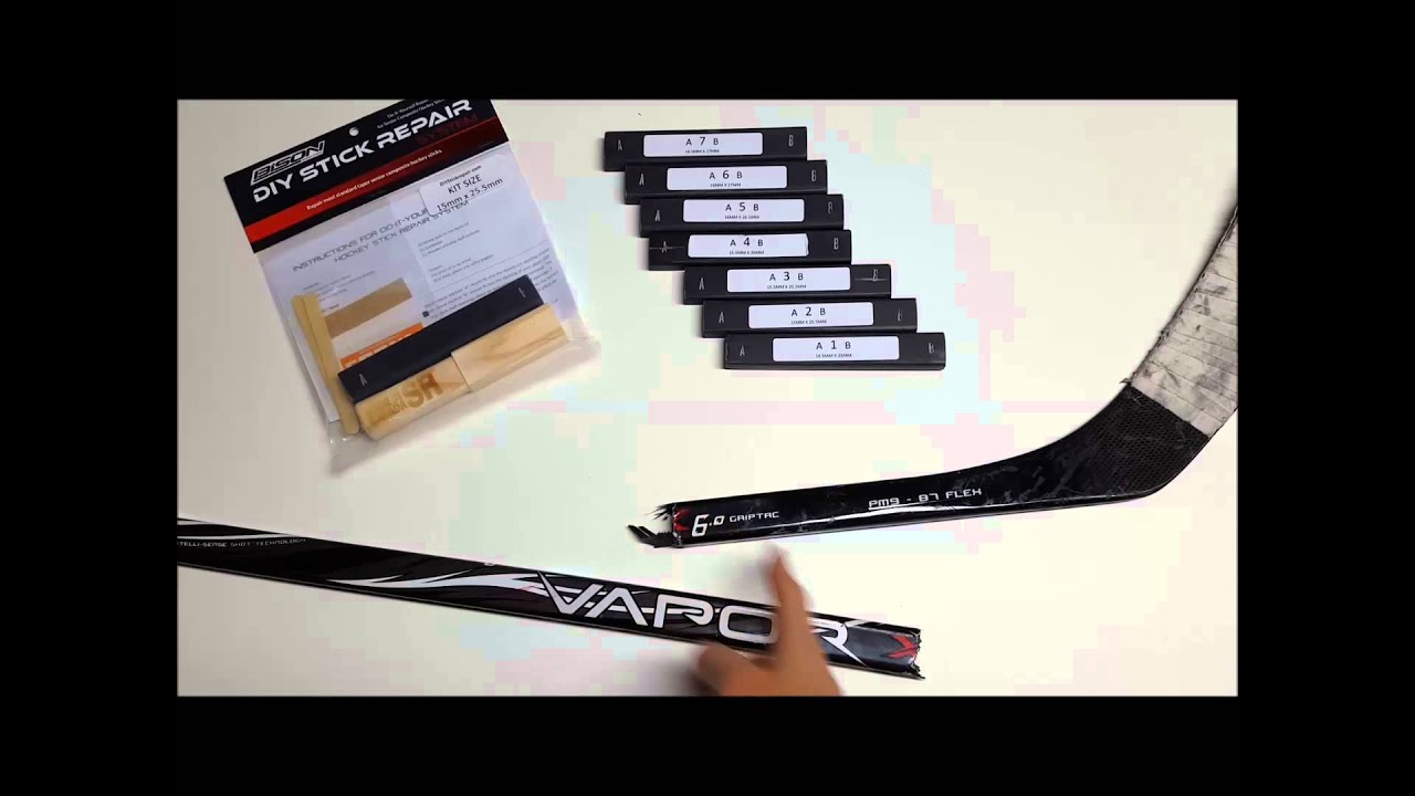 DIY Hockey Stick Repair Kit - How to Order Video