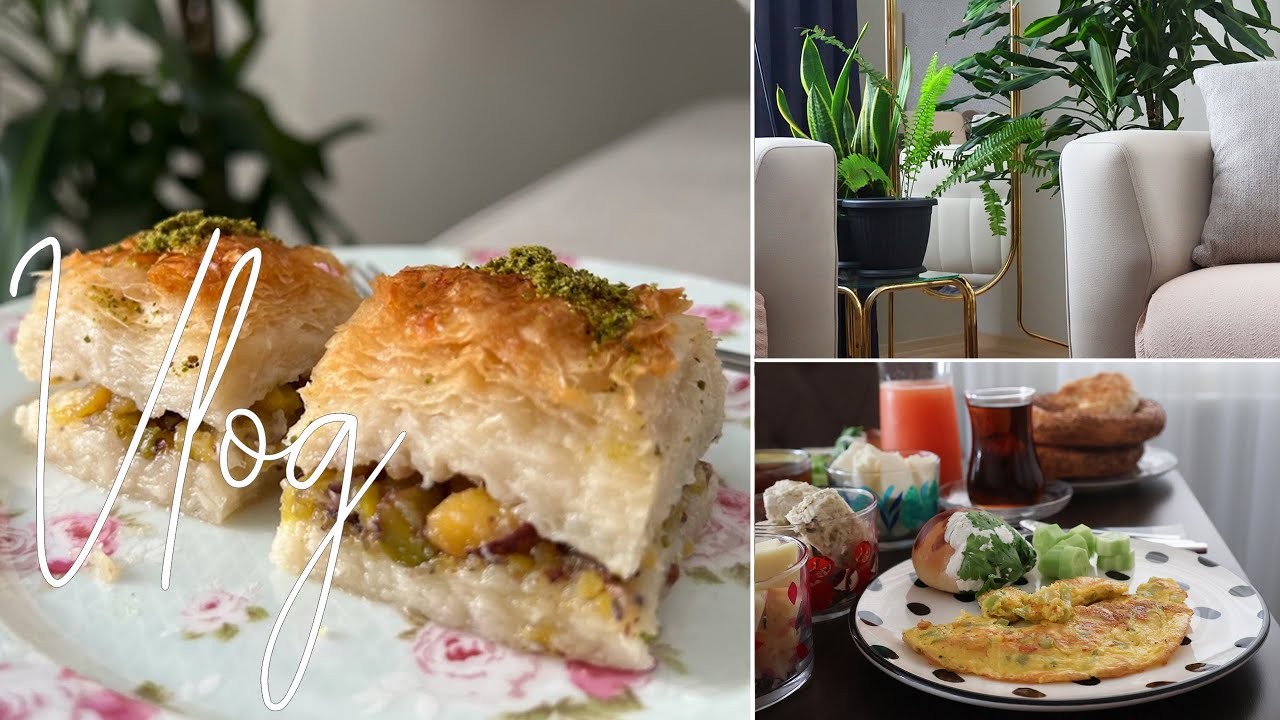 Bayram Temizliği - Evde Fıstıklı Baklava - Rutin İş Sabahı - Yazlık Kışlık Dolap - Bayram Hazırlığı