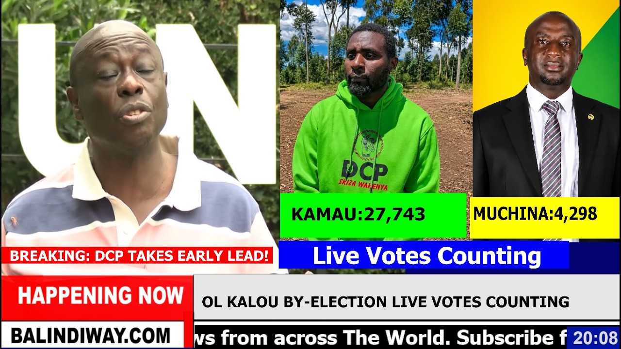 OL KALOU BY-ELECTION LATEST RESULTS: DCP candidate winning!