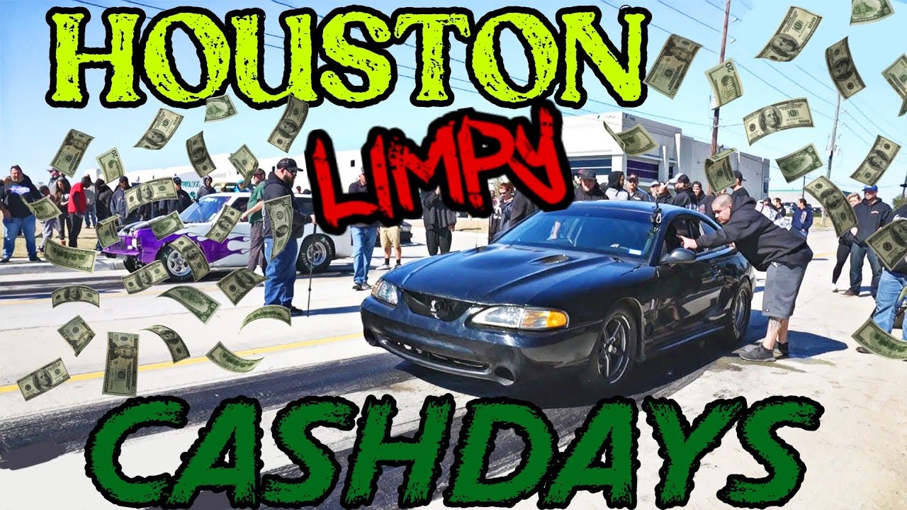 HOUSTON Limpy smalltire CashDays Flashlight start street race. Sunday Service 6sixty street