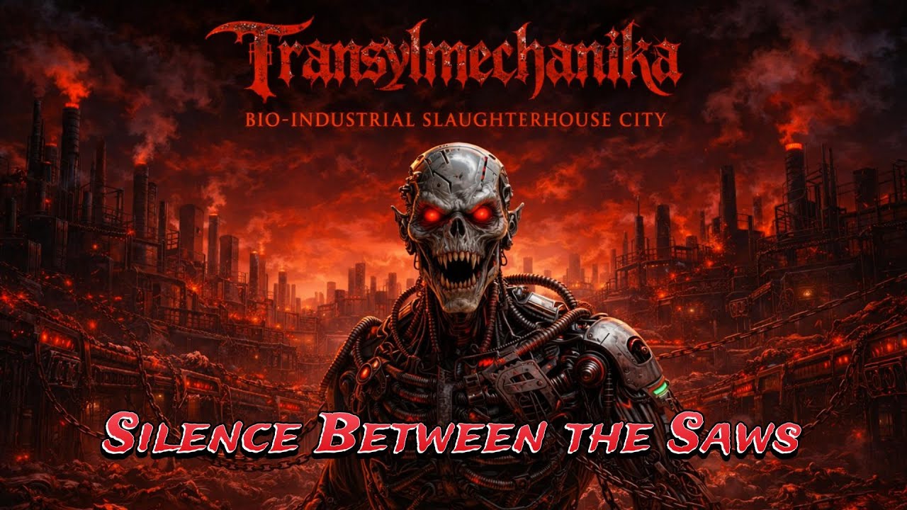 Silence Between the Saws - Industrial Cyberpunk Metal | Transylmechanika 🔥
