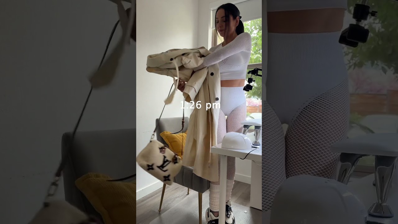 ASMR MOM SCHOOL DAYS ROUTINE: AERIAL YOGA, NEW NAILS, AND PR PACKAGES 🍳🎒💅🚘🧘‍♀️📦 