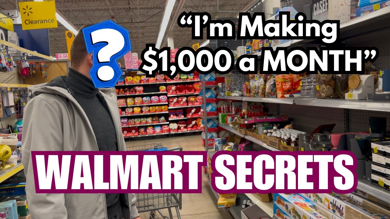 Make $1,000 a Month Flipping SECRET Walmart Clearance Deals!