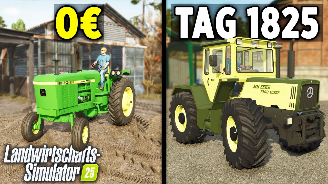 Beginnend mit 0€, 5 Jahre auf leerer Karte! [FINALE] Landwirtschafts-Simulator 25
