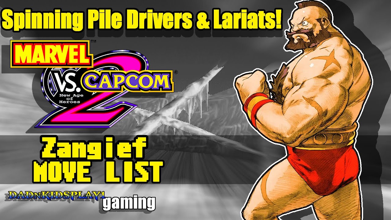 spinning pile drivers, and lariats | zangief mvc2 movelist
