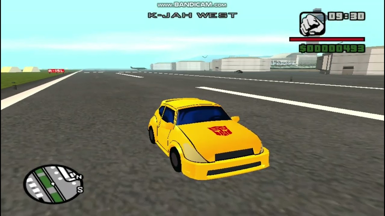 Transformers Mod Test in GTA San Andreas (Transformers Mod Teste no GTA San Andreas)