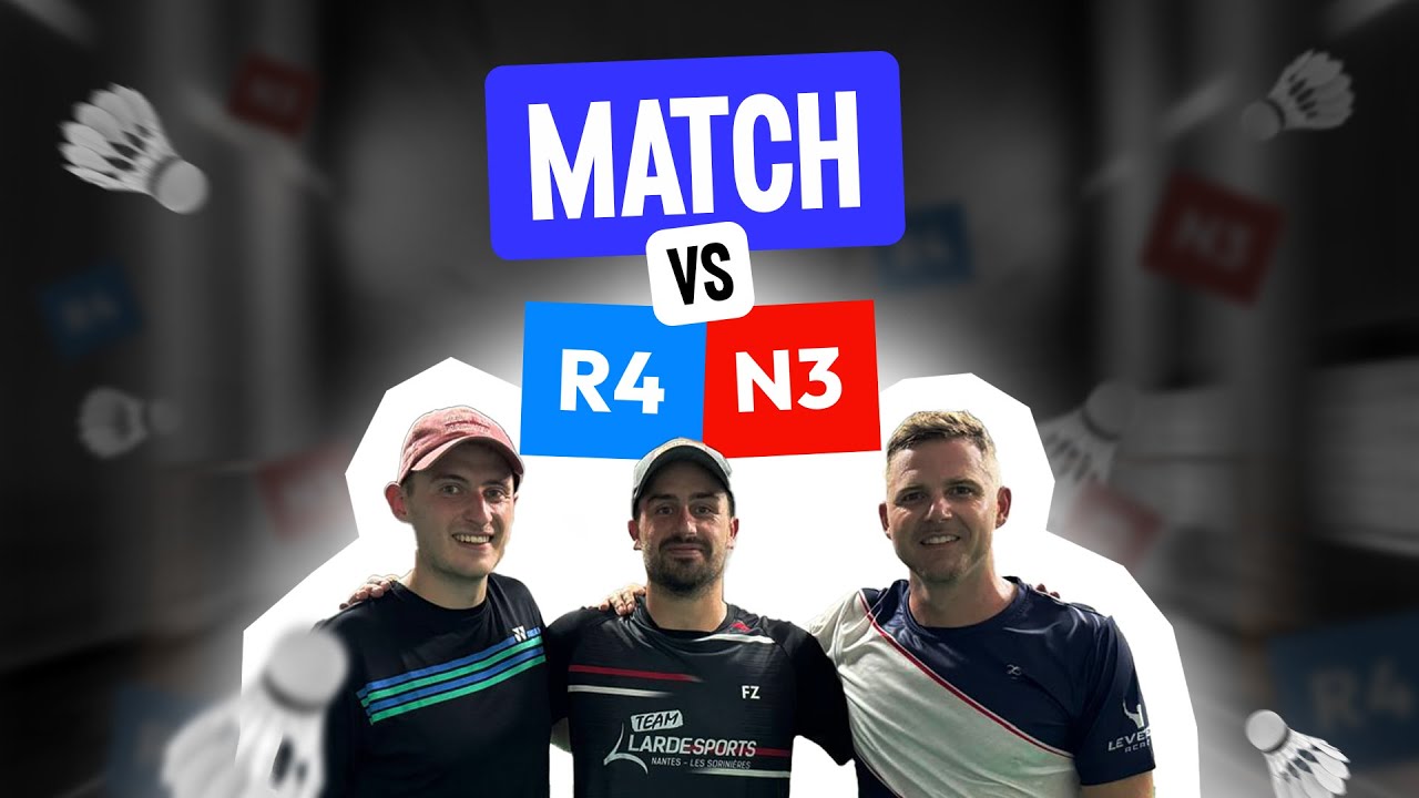 Comment j'ai battu un N3 et un R4 en simple ! - Analyse de match / Partie 1 🏸
