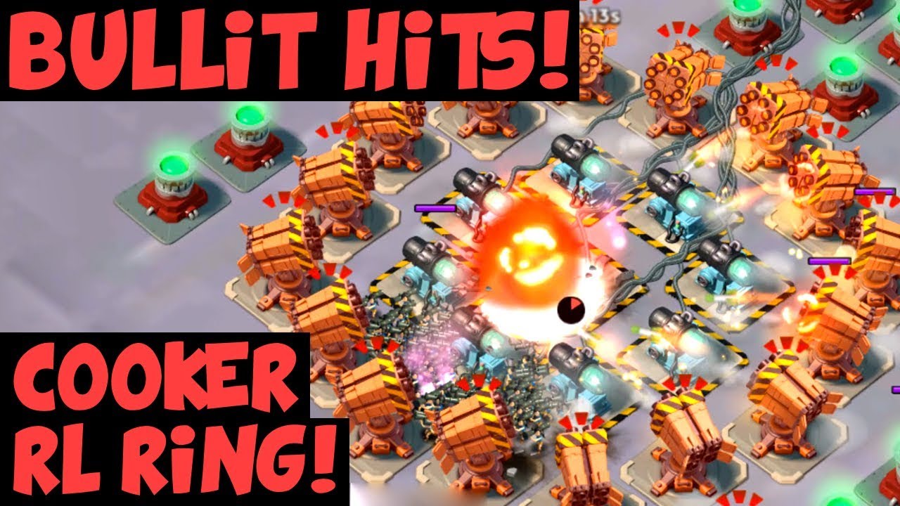 Bullit Taunt Hits! Cooker RL Ring Opening! Callisto Core Rush! + Other Hits! ✦ Boom Beach